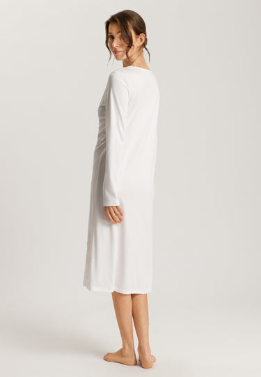 74892 Anne Long Sleeve Nightgown 110cm - 102 Off White